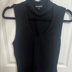 Express Black Sleeveless top